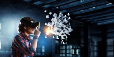 Sanal teknoloji dünya yaşıyor. Karışık teknik