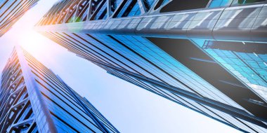 Başarılı endüstriyel mimari. Karışık ortam