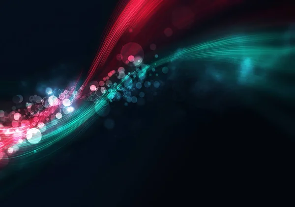 Luces coloridas borrosas por el movimiento —  Fotos de Stock