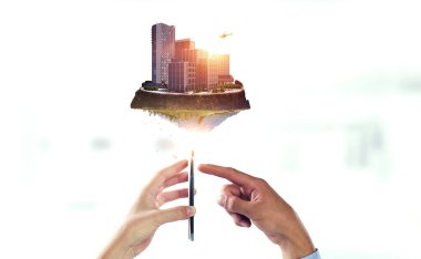 Güç üretim fabrikası. Karışık ortam