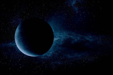 Uzayın görüntüsü. - Evet. Karışık ortam