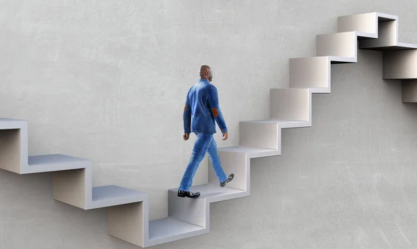 ᐈ Person Climbing Ladder Stock Images Royalty Free Man Climbing Stairs Photos Download On Depositphotos