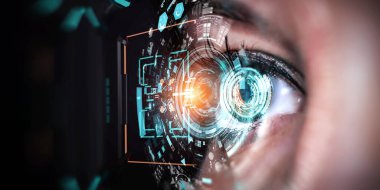 Tarama aşamasında kadın gözünü kapat