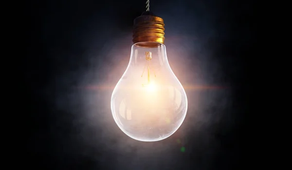 Obrázek žárovky jako symbol inovace — Stock fotografie
