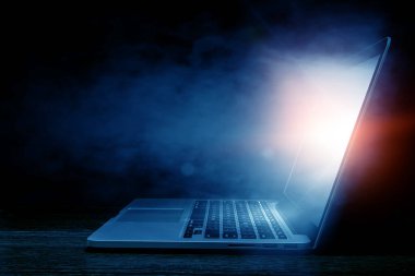 Siber güvenlik kavramı. Karışık ortam