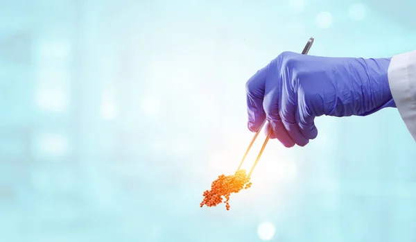 Inovativní DNA technologie ve vědě a medicíně — Stock fotografie