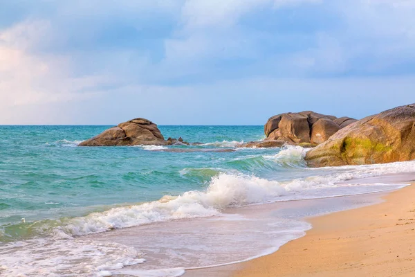 Manhã na ilha de Koh Samui . Imagem De Stock