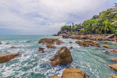 Coral Cove beach Koh Samui Tayland sabahı