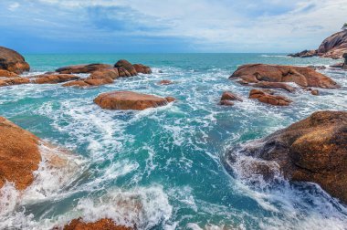 Deniz sörf. Koh Samui. Tayland. 