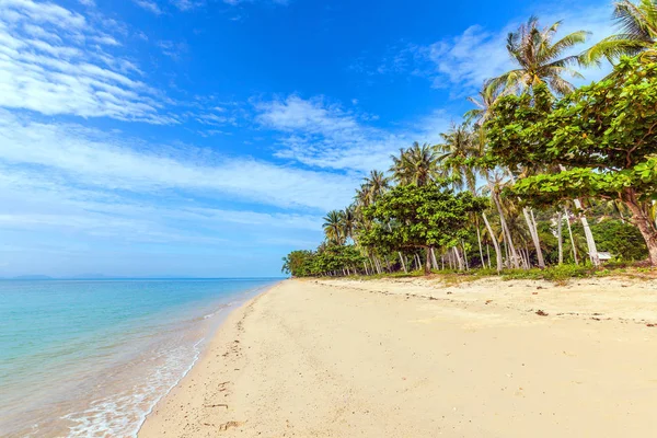 Tropischer Tanga-Tanod-Strand auf Koh Samui in Thailand. — Stockfoto