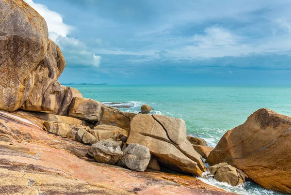 Zeegezicht. Koh Samui. Thailand. — Stockfoto