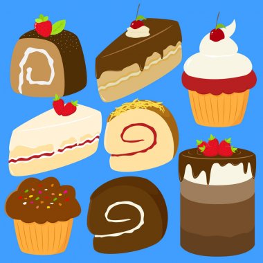 Kek vektör Set 