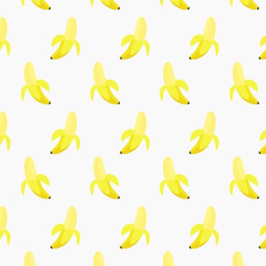 Soyulmuş muz desen tasarım