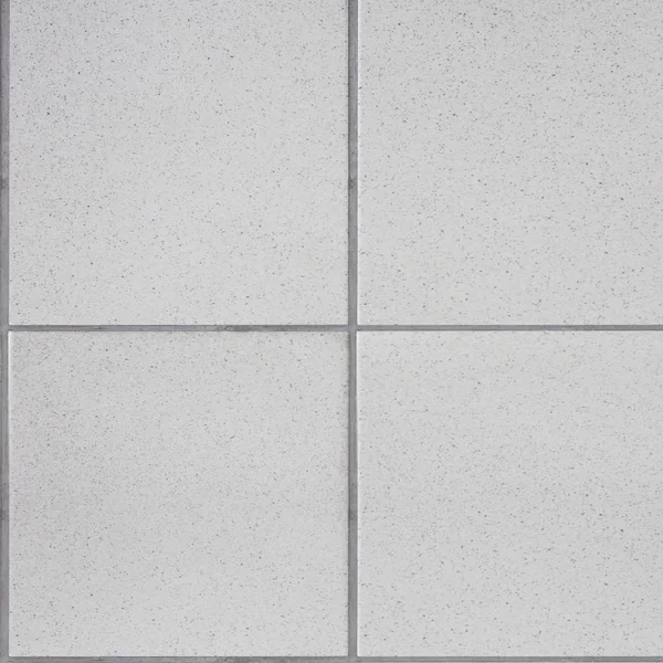Białe płytki podłogowe. Zamknięty tekstury bezszwowe biały błyszczący cegła ceramiczne płytki podłogi, wzór płytki w łazience — Zdjęcie stockowe