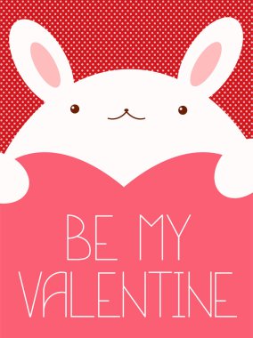 Sevimli tavşan ile Sevgililer banner