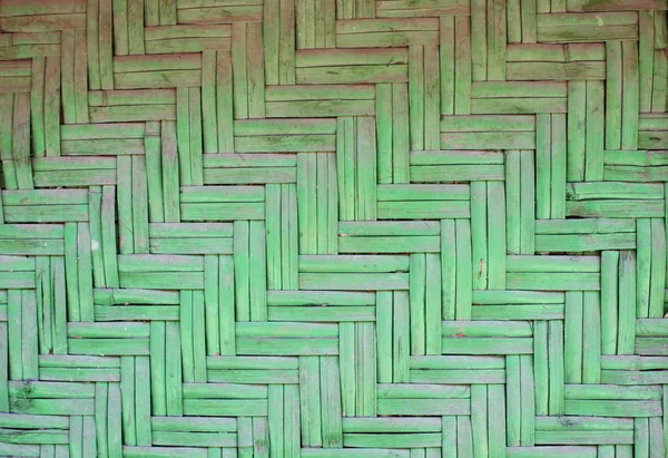 Tekstura starych mat bambusowych — Zdjęcie stockowe