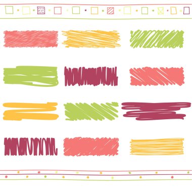 Karalama elementlerinin vektör kümesi