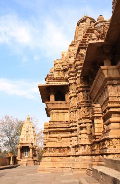 Khajuraho, Madhya Pradesh, Hindistan Lakshmana Tapınağı