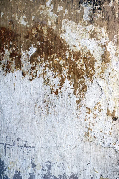 Vieille texture murale en stuc de couleurs grises et brunes — Photo