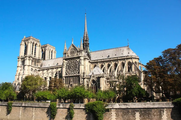 Katedrála Notre Dame de Paris, Francie — Stock fotografie