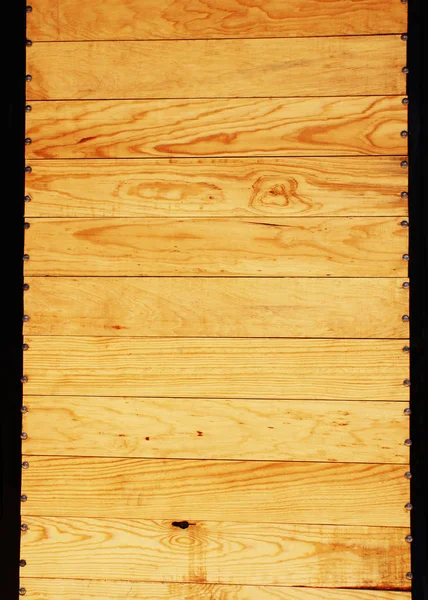 Planches de bois avec rivets — Photo