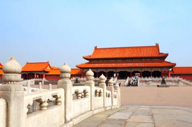 Eski köşkler yasak şehir, Beijing, Çin