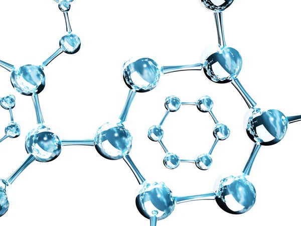 Abstract molecular structure — Stock Photo, Image