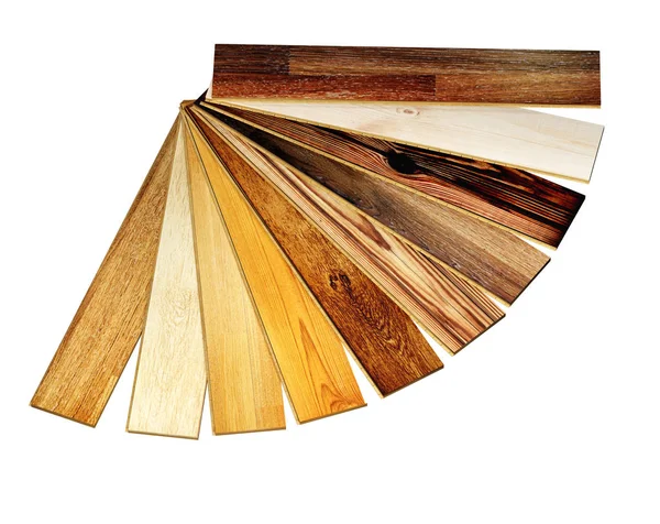 New oak parquet of different colors — Stock Photo, Image