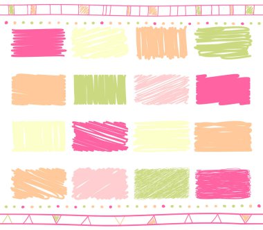 Karalama elementlerinin vektör kümesi