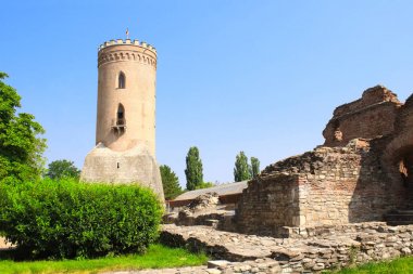 Chindia Kulesi ve Royal Court, Targoviste, Romanya kalıntıları