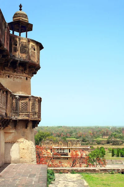 Palácio em Orcha, Madhya Pradesh, Índia — Fotografia de Stock