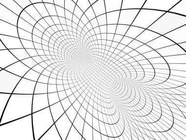 soyut bir yanılsama. siyah ve beyaz