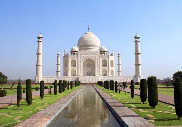 Taj mahal mauzoleum, agra, Indie — Zdjęcie stockowe