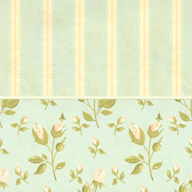 Eski püskü şık tarzı Retro arka plan