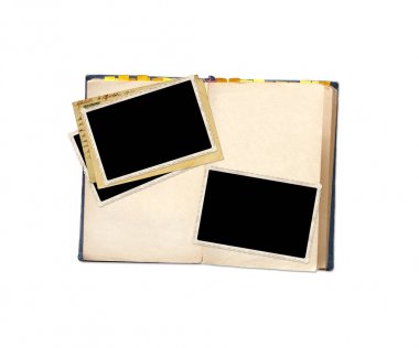 eski kitap ve fotoğrafları