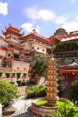 Budist tapınağı Kek Lok Si, Georgetown, Penang Adası, Malezya