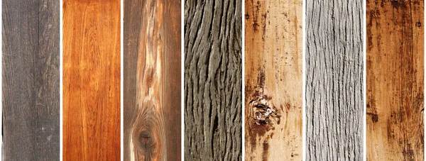 Zestaw drewnianych banery — Zdjęcie stockowe