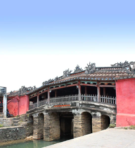 Ponte japonesa (Pagode Cau Chua) em Hoi An, Vietnã — Fotografia de Stock