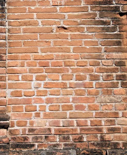 Textuur van oude bakstenen muur — Stockfoto