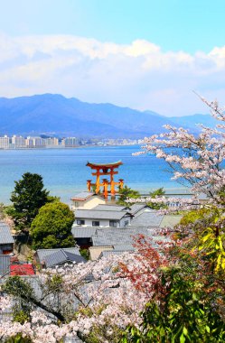 Floating Torii Gate, Itsukushima mabedi, Miyajima Adası, Japonya