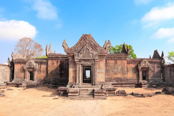 Gopura Kompleksie Świątyń Preah Vihear Prasat Phra Wihan Kambodża Lista — Zdjęcie stockowe