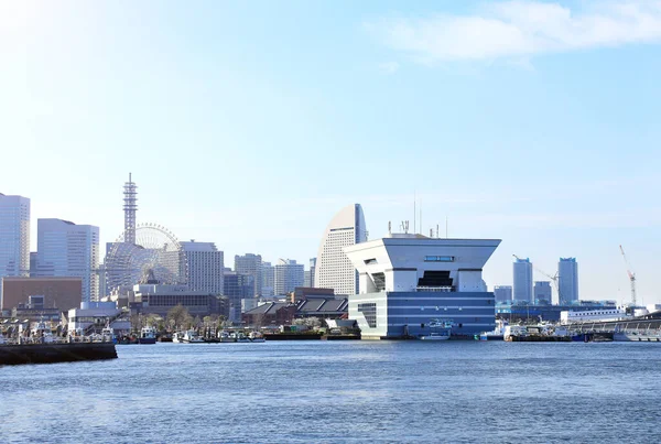 Vista Cidade Yokohama Baía Tóquio Prefeitura Kanagawa Japão — Fotografia de Stock