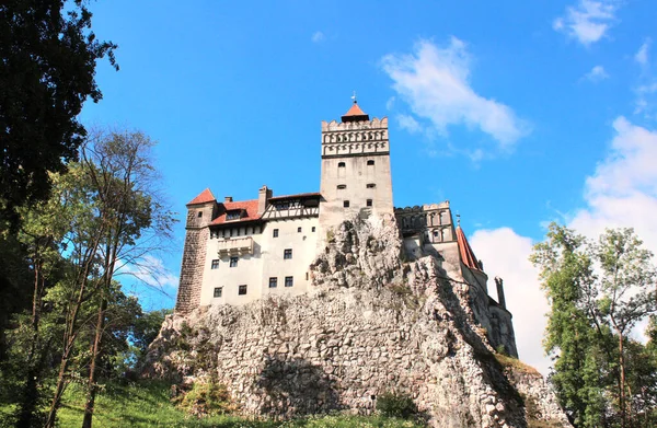 Medieval Castle Bran Dracula Castle Brasov Transylvania Romania Europe — Stock Photo, Image