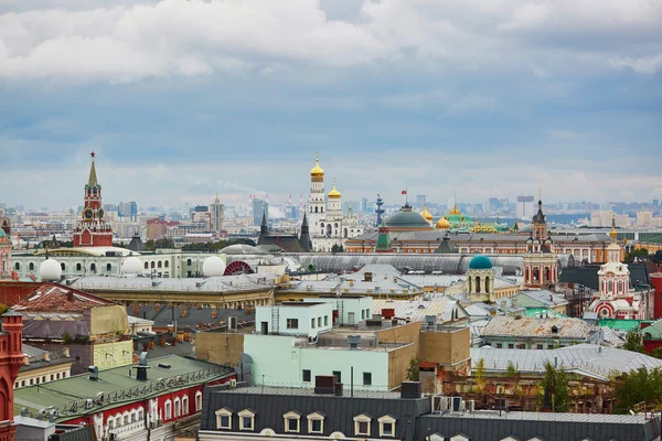 Scenic view of Moscow city center — Stock Photo, Image