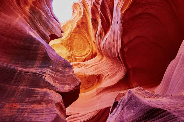 Lower Antelope Canyon in de buurt van Page, Arizona, Verenigde Staten — Stockfoto