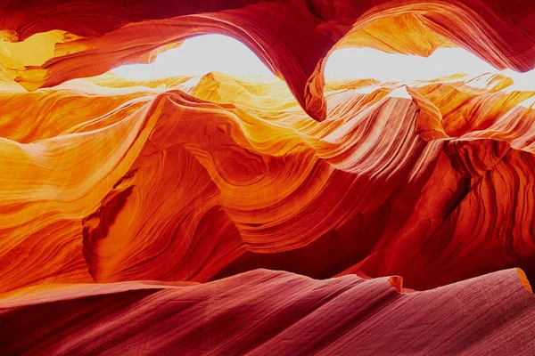 Untere Antilopenschlucht in der Nähe von page, arizona, USA — Stockfoto