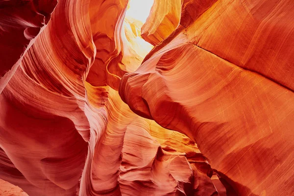 Lower Antelope Canyon nära sida, Arizona, Usa — Stockfoto