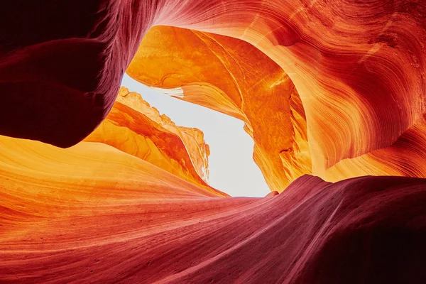Alsó Antilop-kanyon közelében oldal, Arizona, Amerikai Egyesült Államok — Stock Fotó