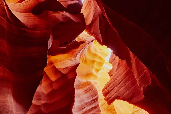 Lower Antelope Canyon cerca de Page, Arizona, Estados Unidos — Foto de Stock