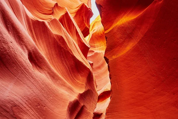 Lower Antelope Canyon nära sida, Arizona, Usa — Stockfoto